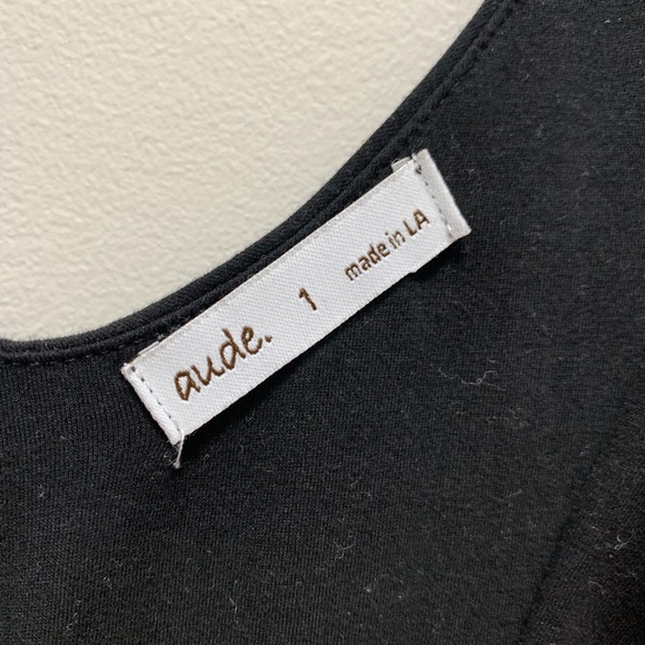 black size small rushed side dress/maternity - Picture 6 of 7